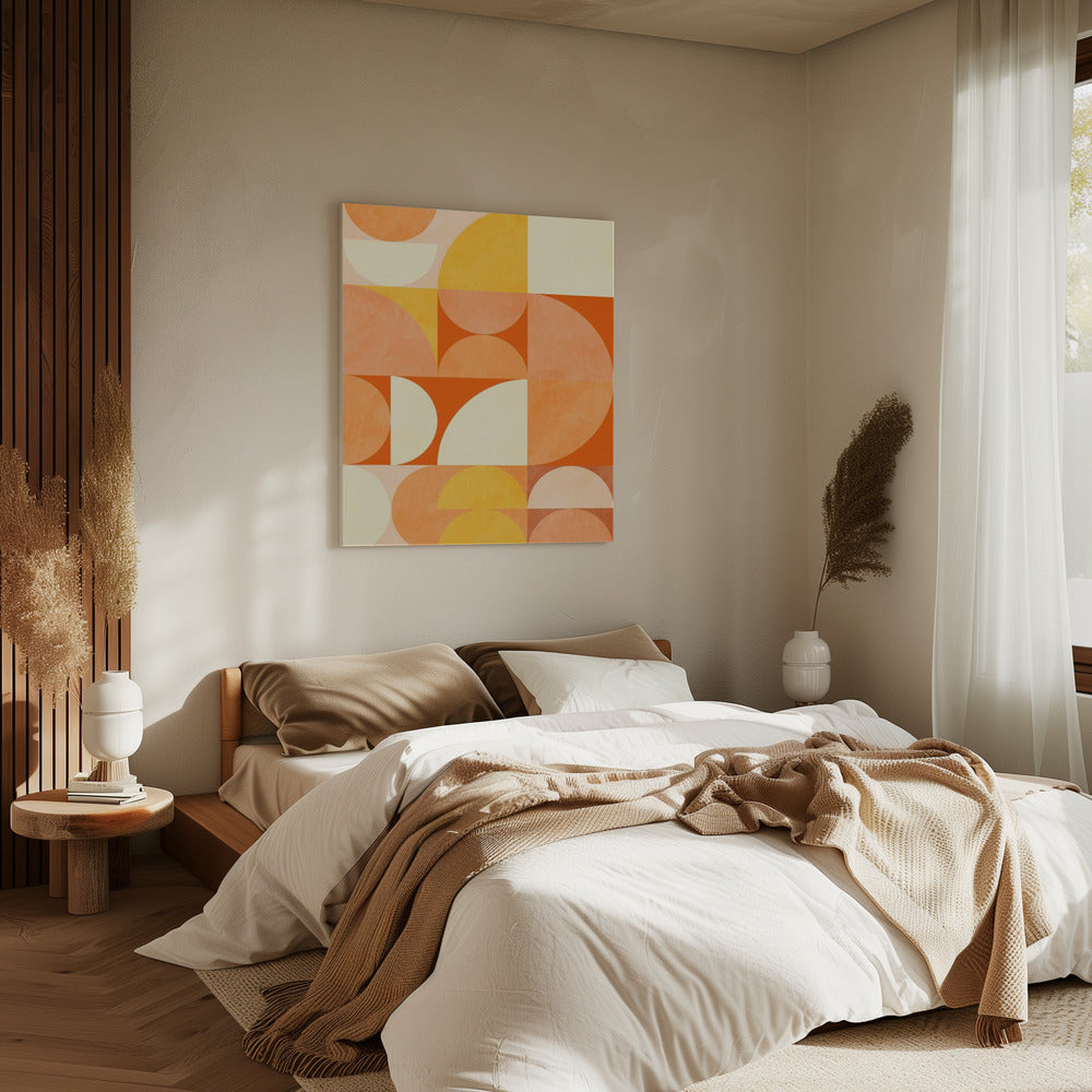 Spring Mid Rhapsody Orange 3 | Canvas