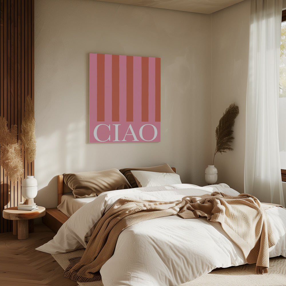 Ciao Streifen | Leinwand