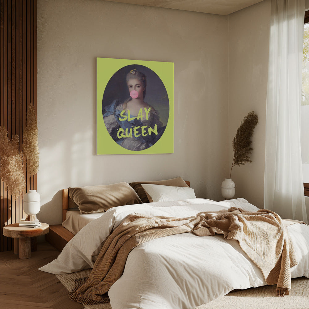 Slayqueen Yellow Ratioiso | Leinwand