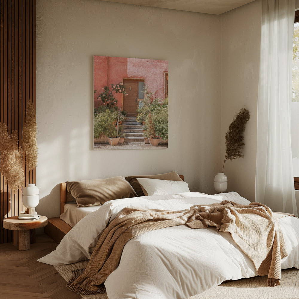 The Pink House | Canvas
