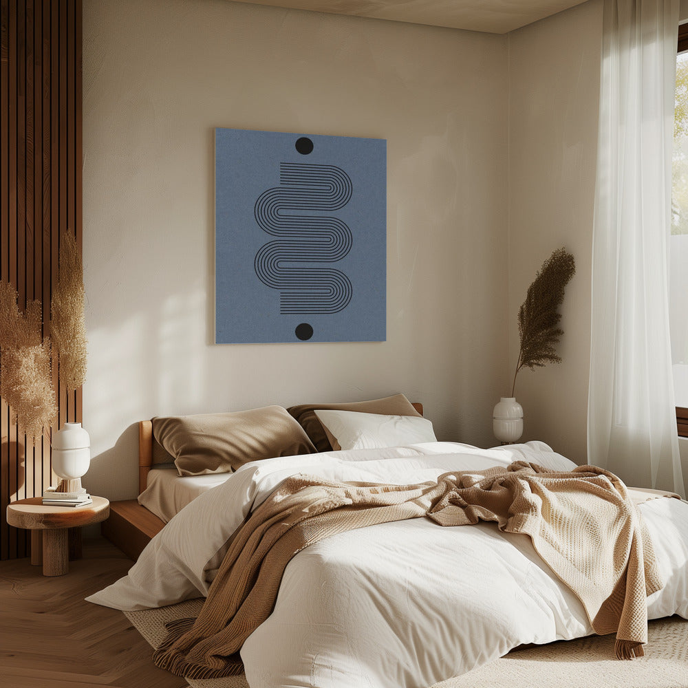 Curved Echoes | Canvas