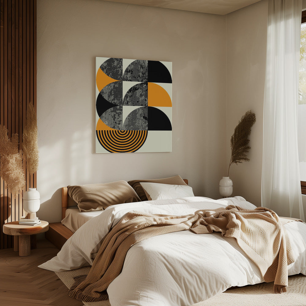 Geometrische Abstraktion Dynamisch | Leinwand