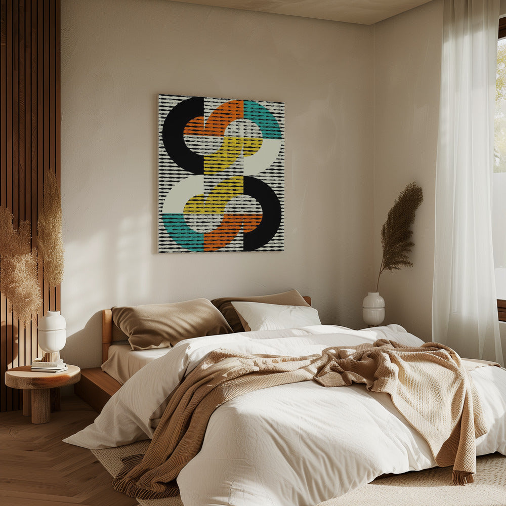Geometrische Symphonie | Leinwand
