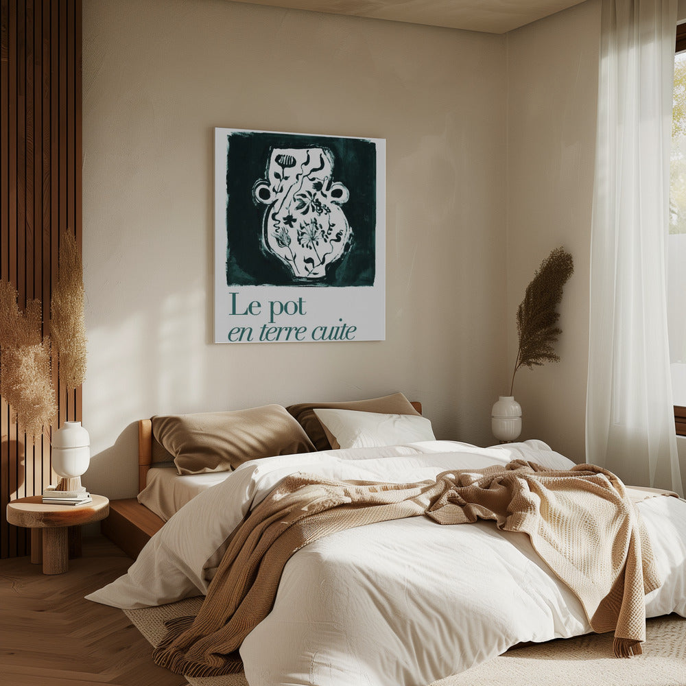 Le Pot De Terre Cuite | Leinwand