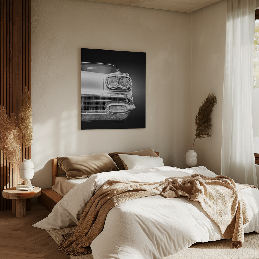 Amerikanischer Oldtimer Bonneville 1958 Cabrio | Leinwand