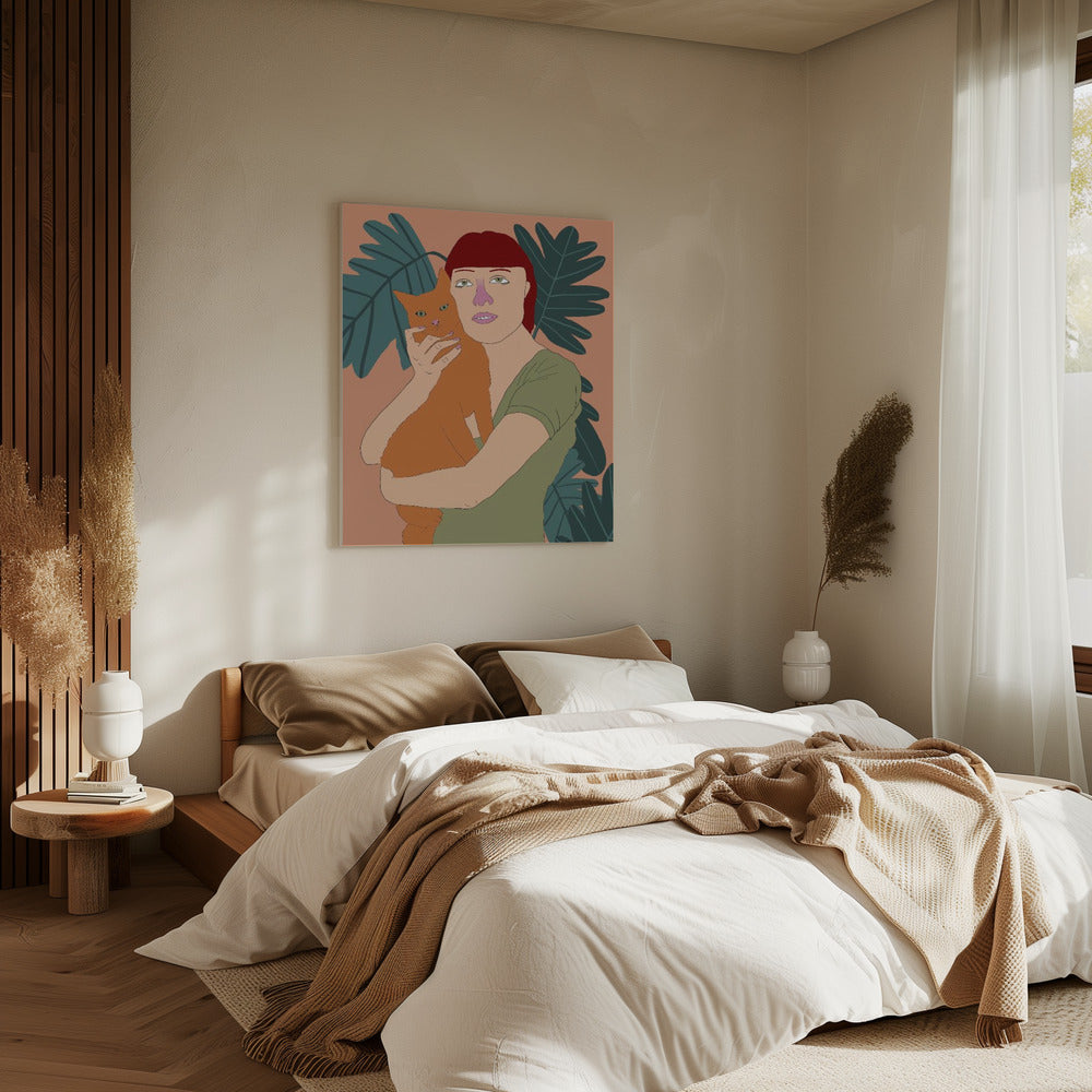 Cat lady | Canvas