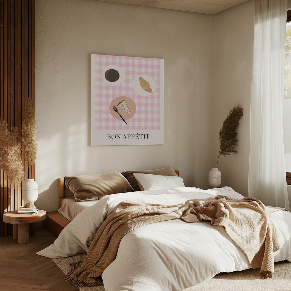 Bonappetitpink Ratioiso | Leinwand