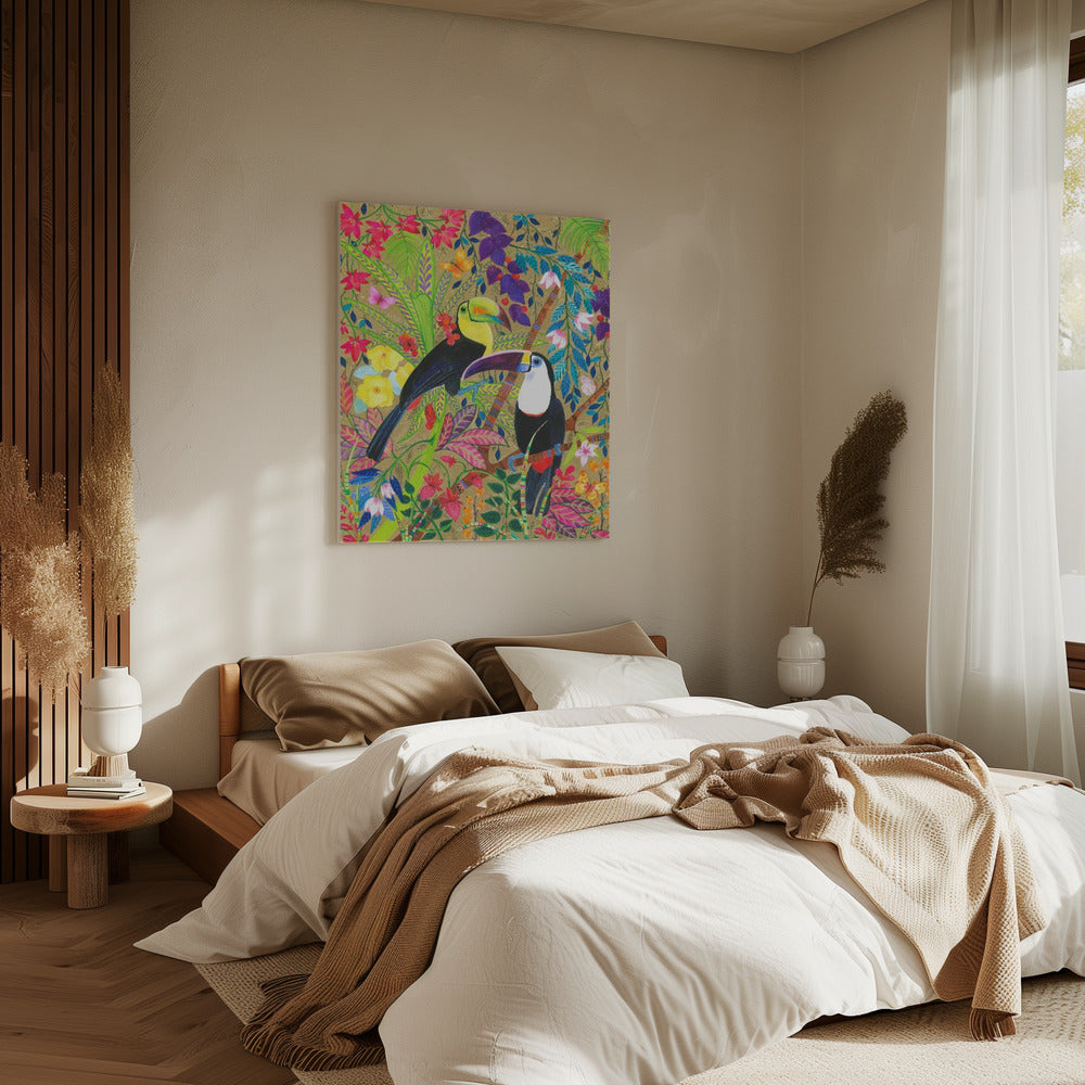 Lebhafter Geist der Tropen | Leinwand