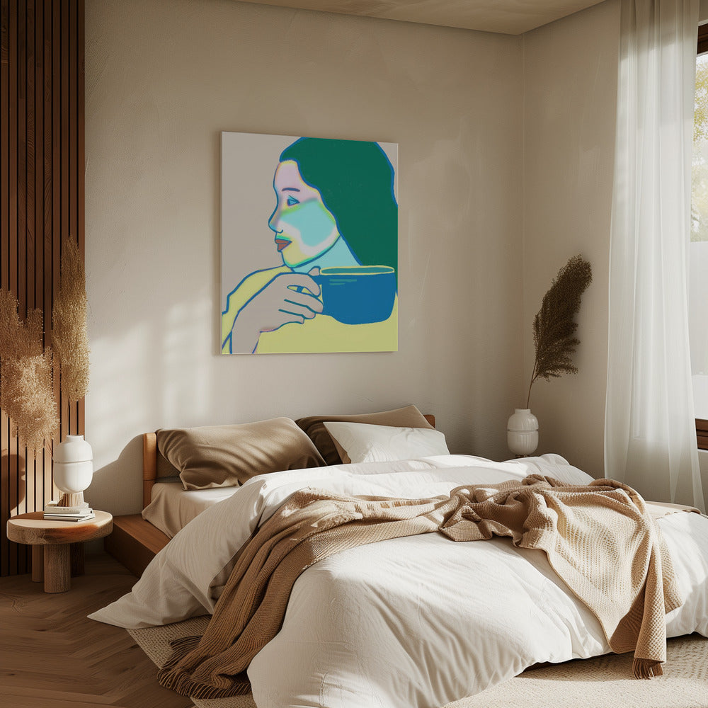 Kaffeeliebhaber | Leinwand