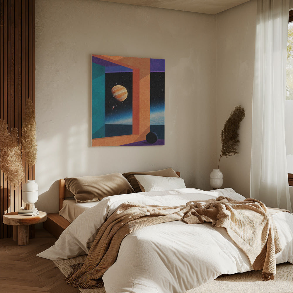 Ein Zimmer mit Aussicht | Leinwand