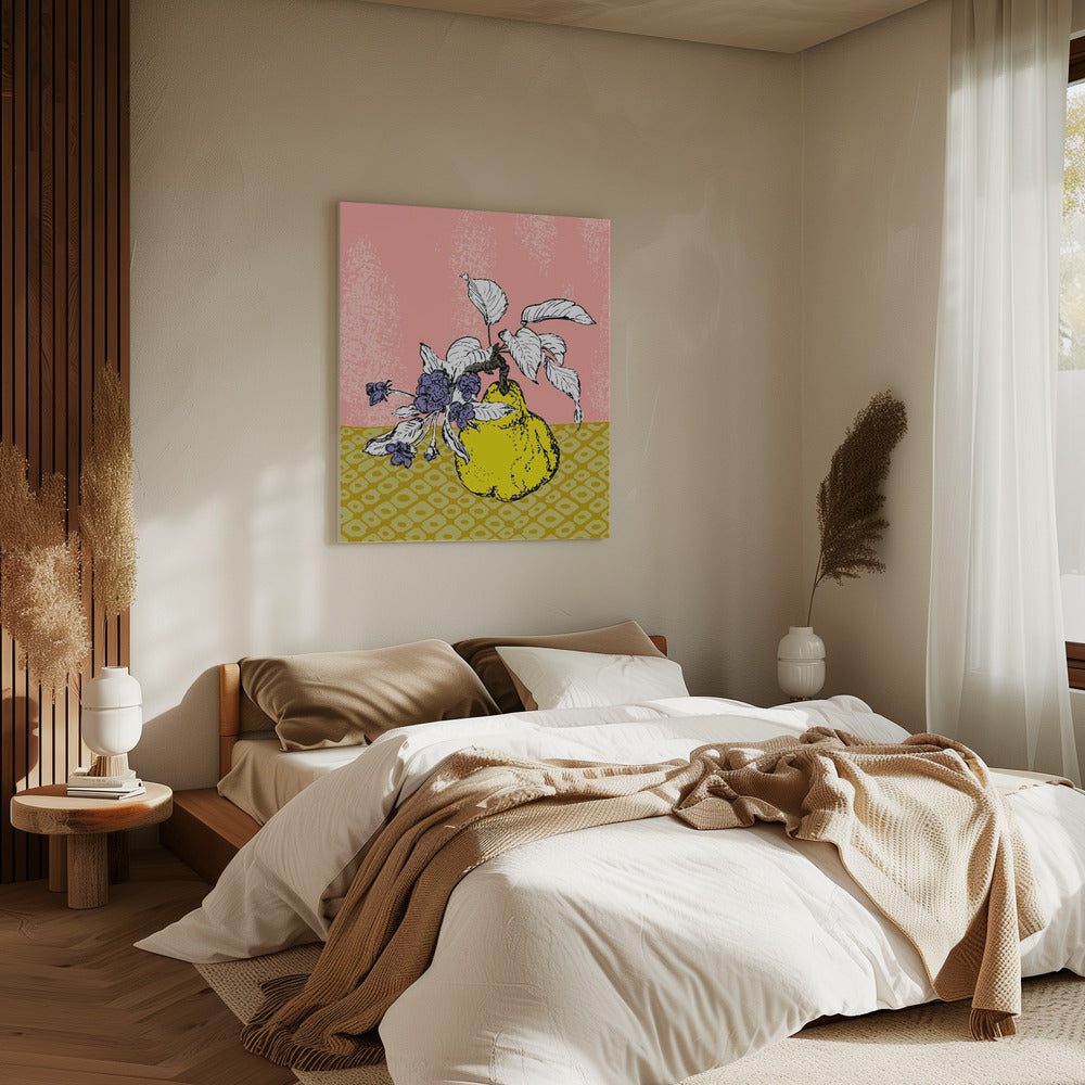 Super Fruits – Birne Geschenk der Götter | Leinwand