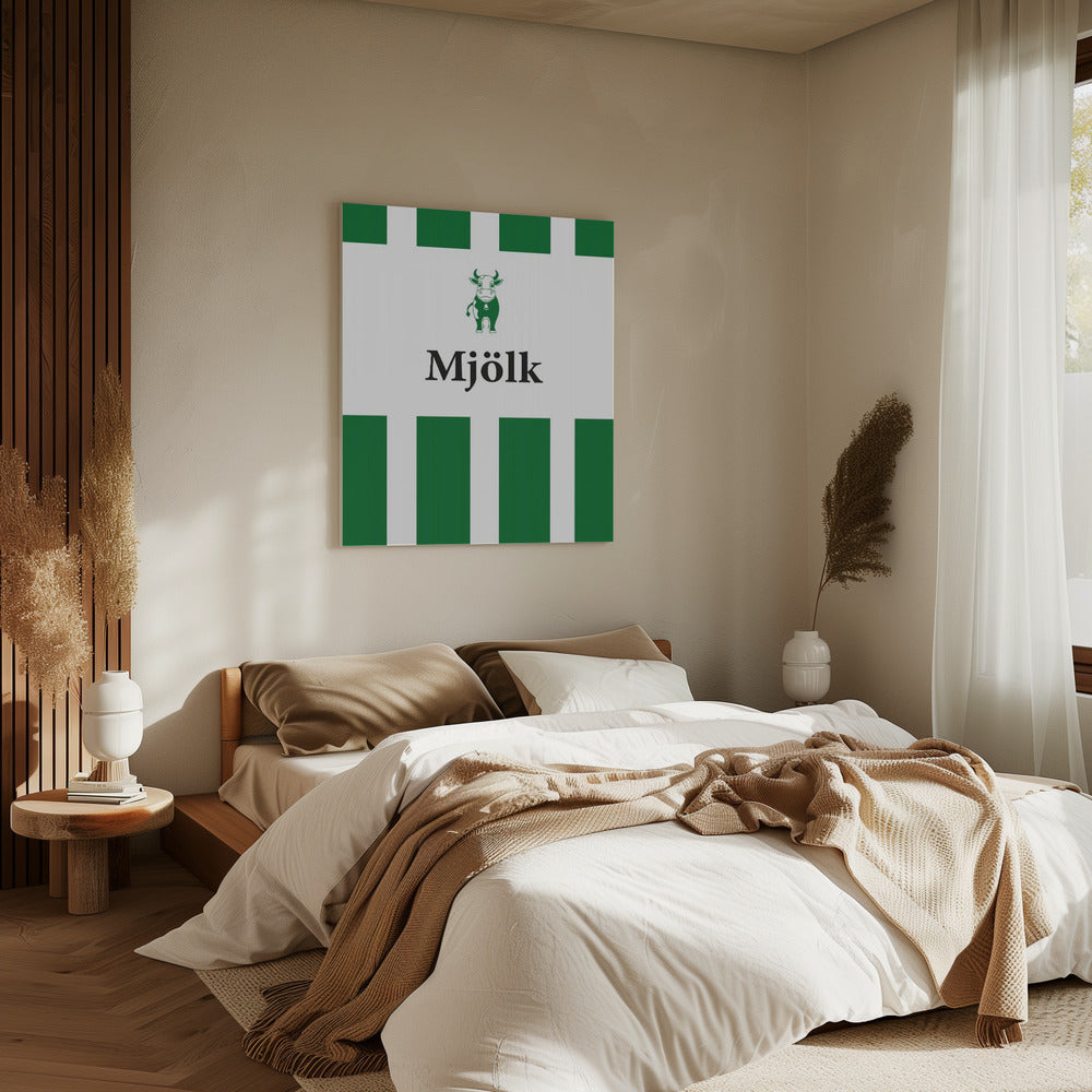 Mjölk Röd | Canvas