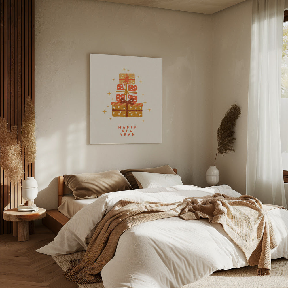 Berg der Geschenke | Leinwand