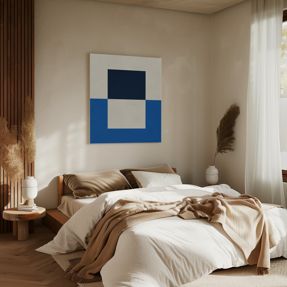 Überlappende Geometrie 6 | Leinwand