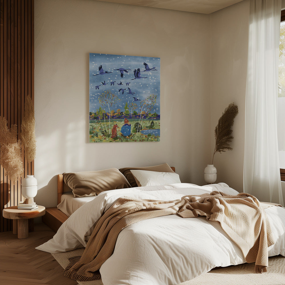 Fuchs, mein bester Freund | Leinwand