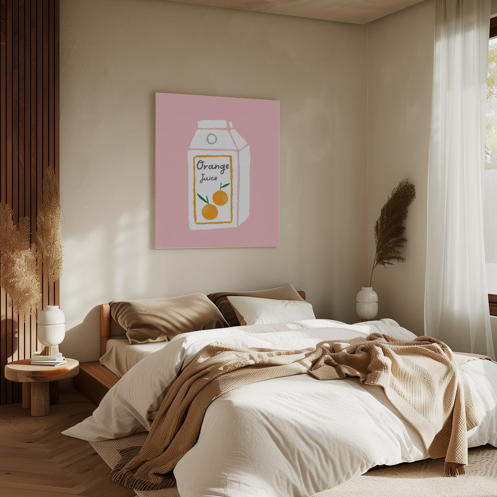Orangensaft | Leinwand