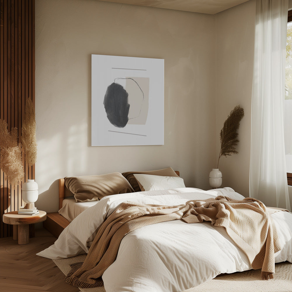 Schattierte Geometrie | Leinwand