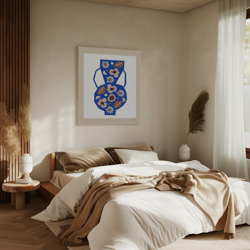Blumenvase Harmonie | Leinwand