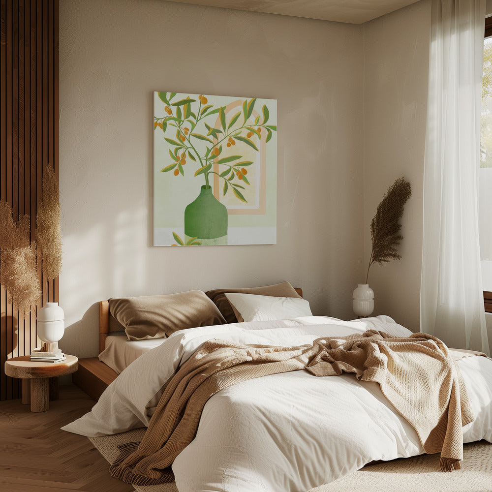 Gotische Oliven | Leinwand