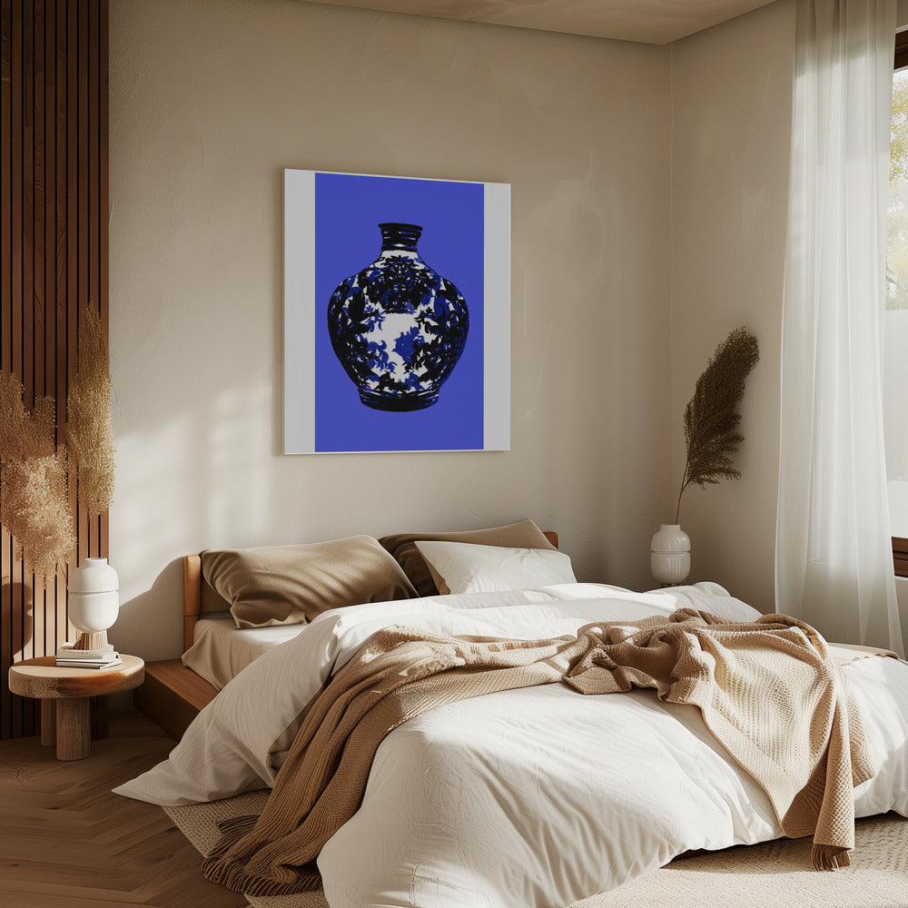 Blaue Weidenträume 3 | Leinwand