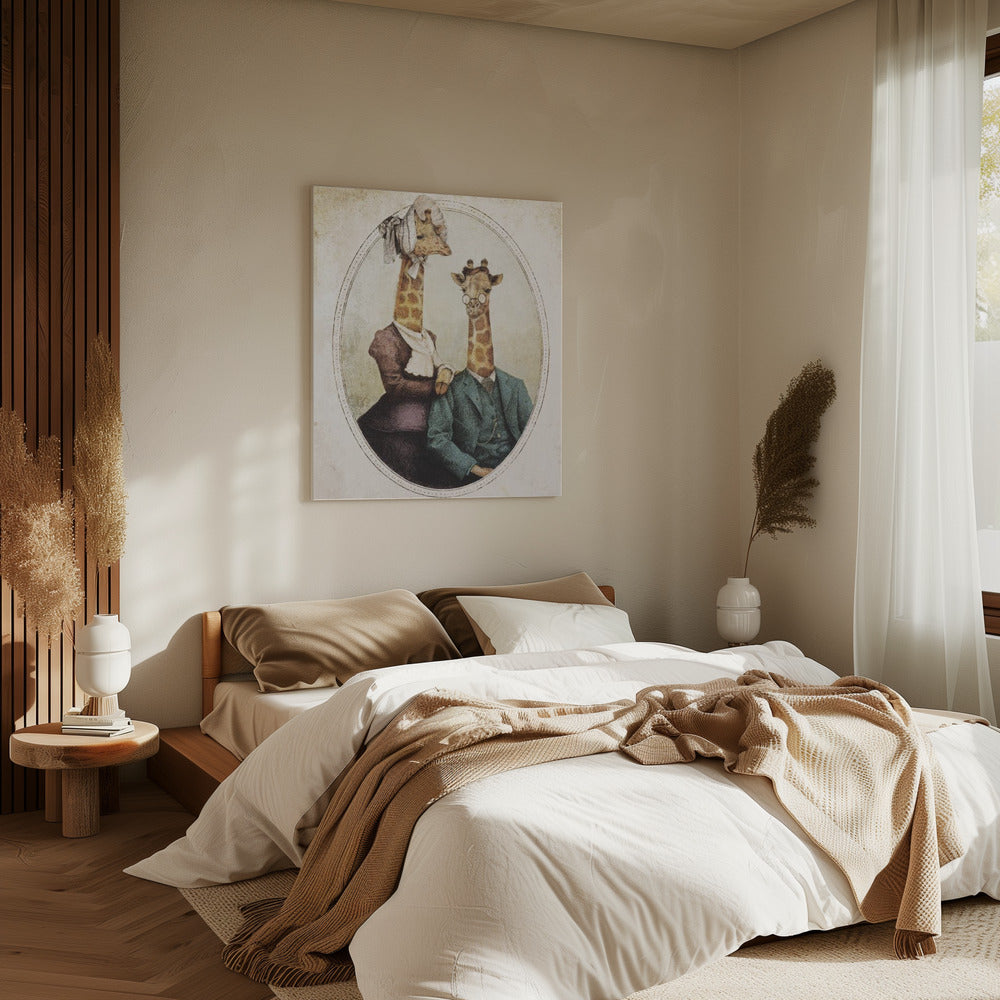 Hochklassiges Paar | Leinwand