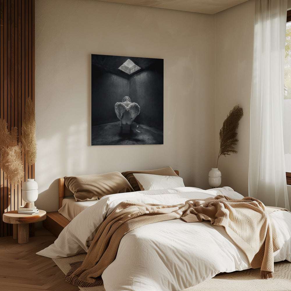 Erwischt | Leinwand