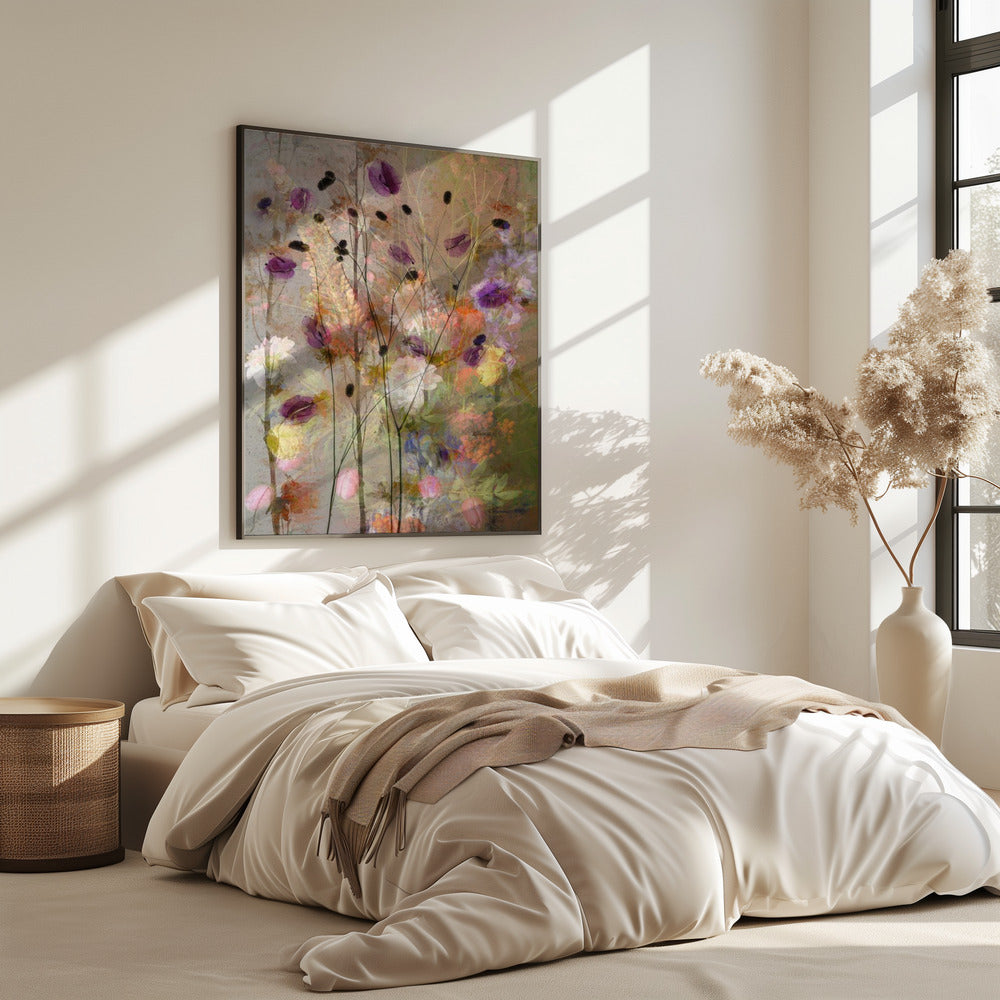 Painterly flowers | Poster
