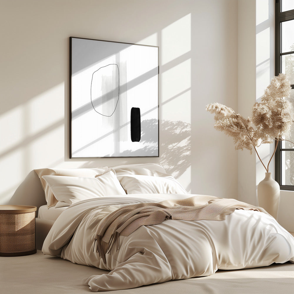 Monochrome Elemente | Poster