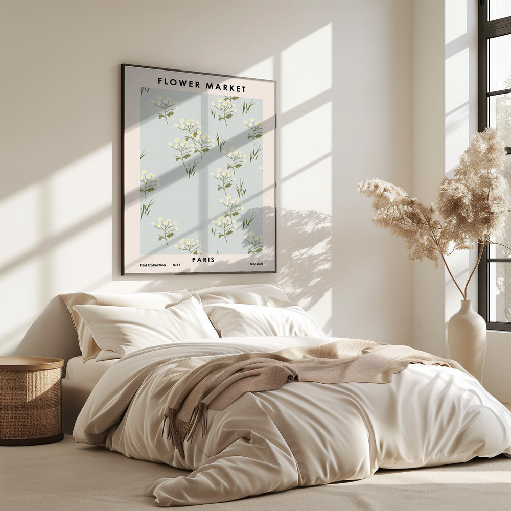 Blumenmarkt Paris | Poster