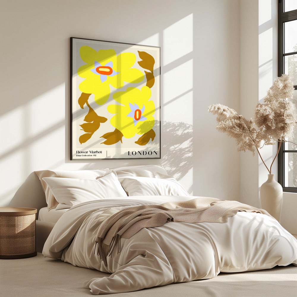Blumenmarkt. London | Poster