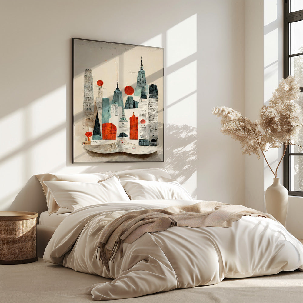 Stadtbild-Collage | Poster