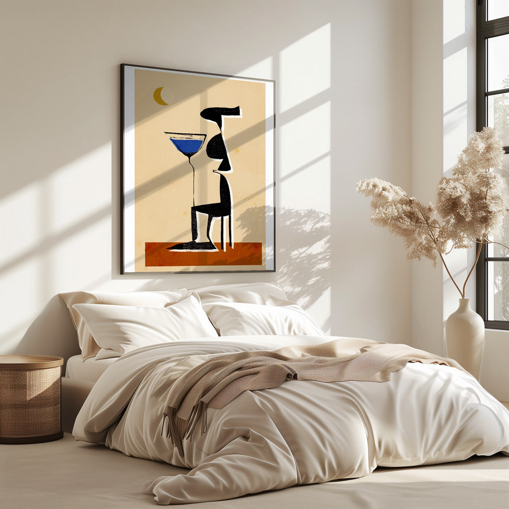 Mondschein-Martini | Poster