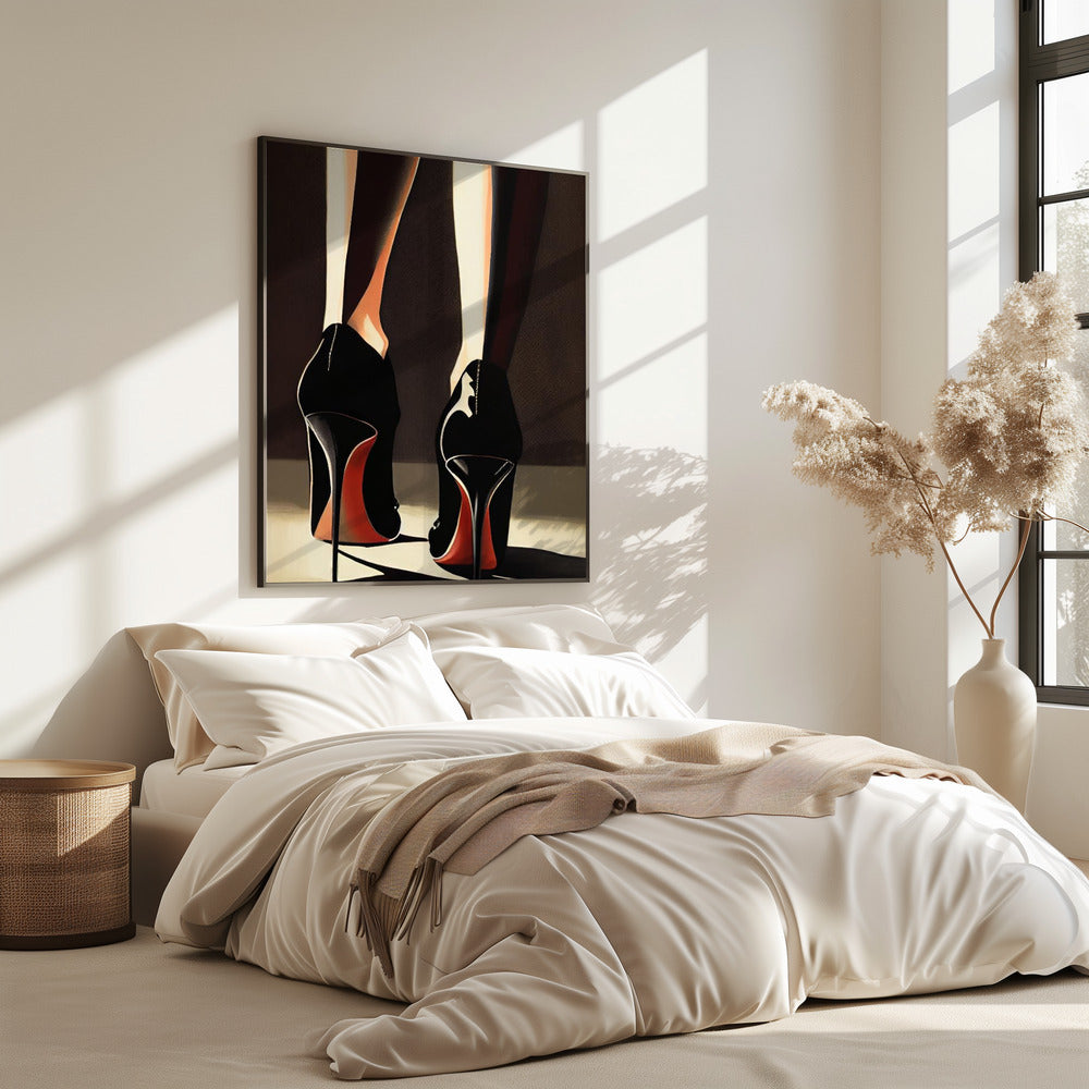 Schlanke Stiletto-Strebe | Poster