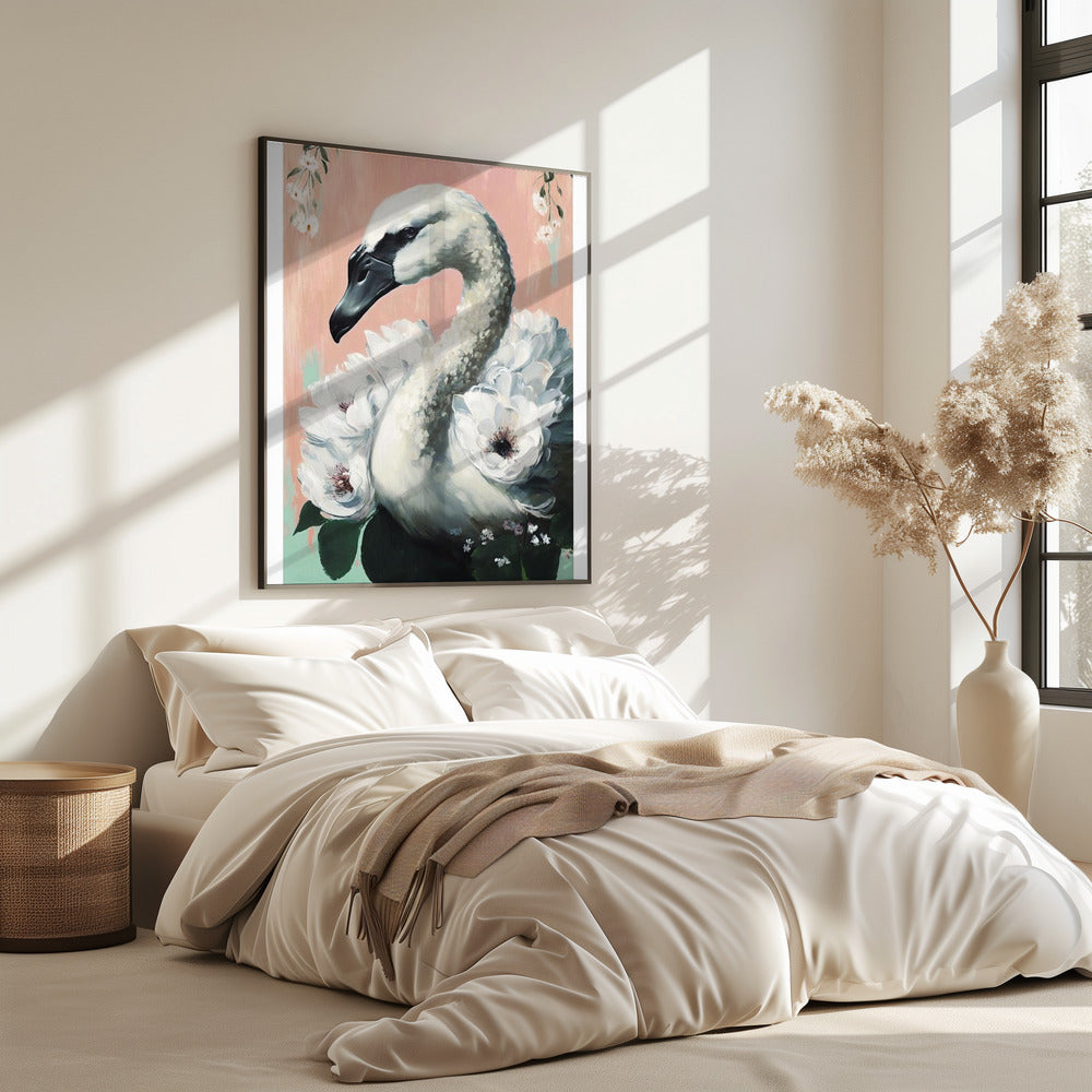 Schwanen-Eleganz | Poster