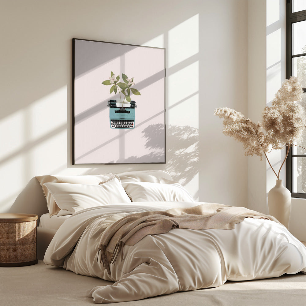 Botanische Schreibmaschine | Poster