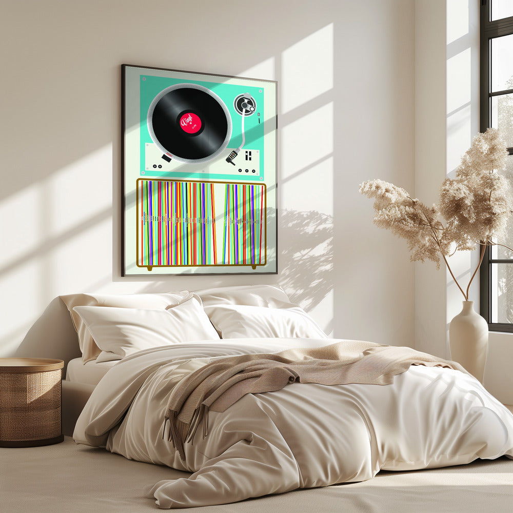 Vinyl-Stapel | Poster