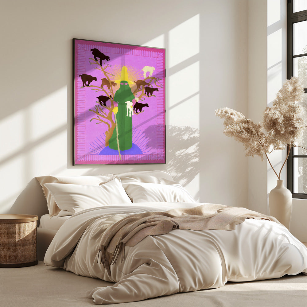 Heilige Hirtin | Poster