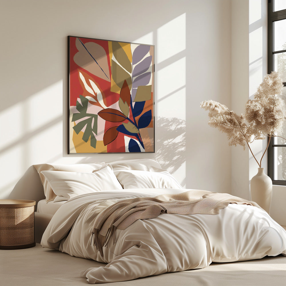 Abstraktes Laub | Poster