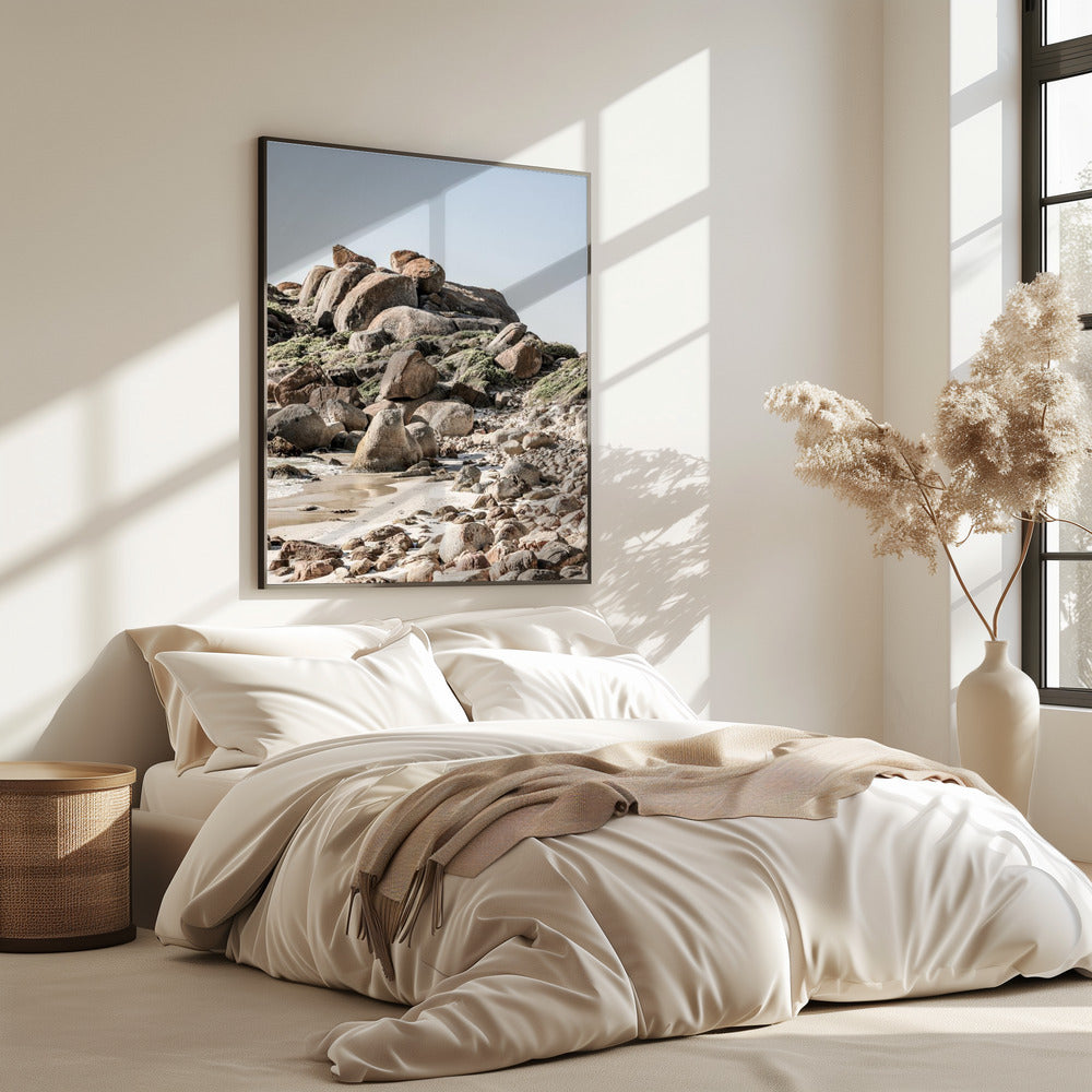 Felsige Küstenlandschaft, Gelassenheit | Poster