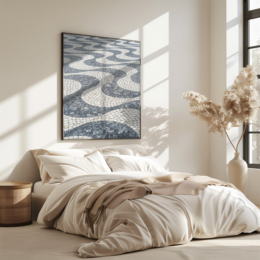 Wave Stone Pathway | Poster