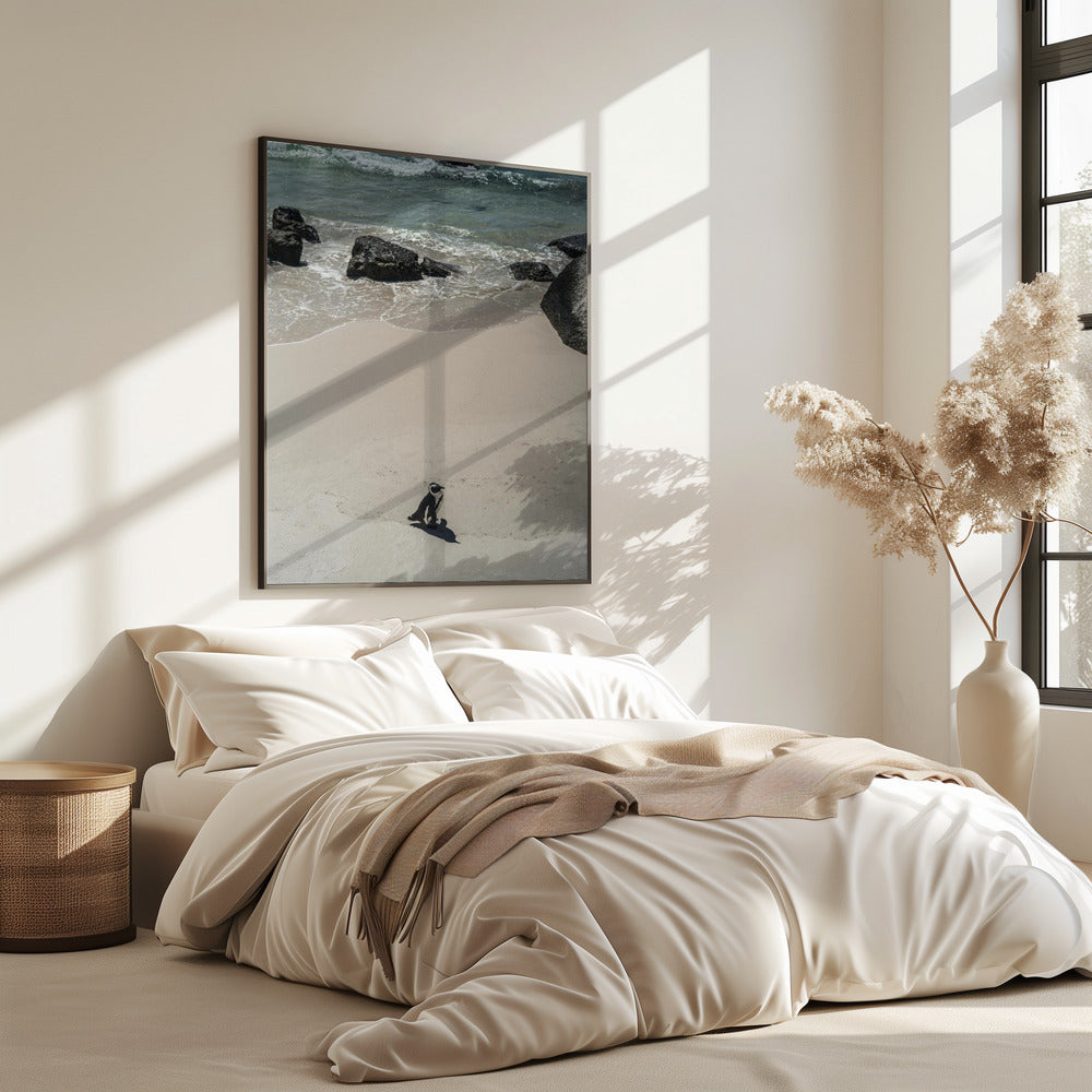 Einsamer Strandspaziergang | Poster