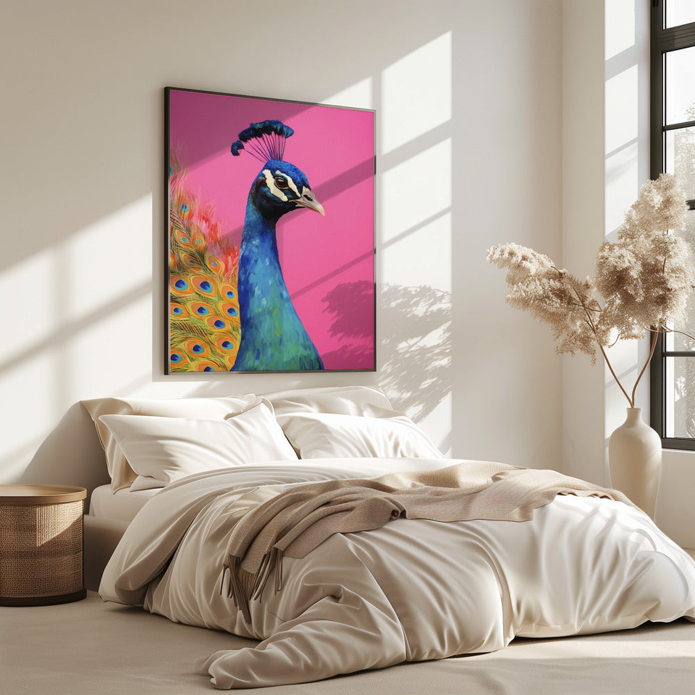 Peacock&#039;s Vibrance | Poster