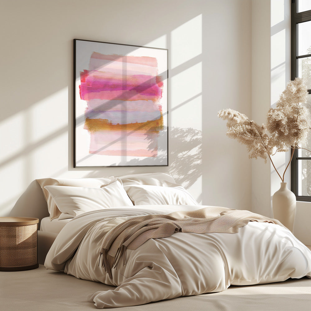 Abstrakte Pinselstriche 45 A1 | Poster