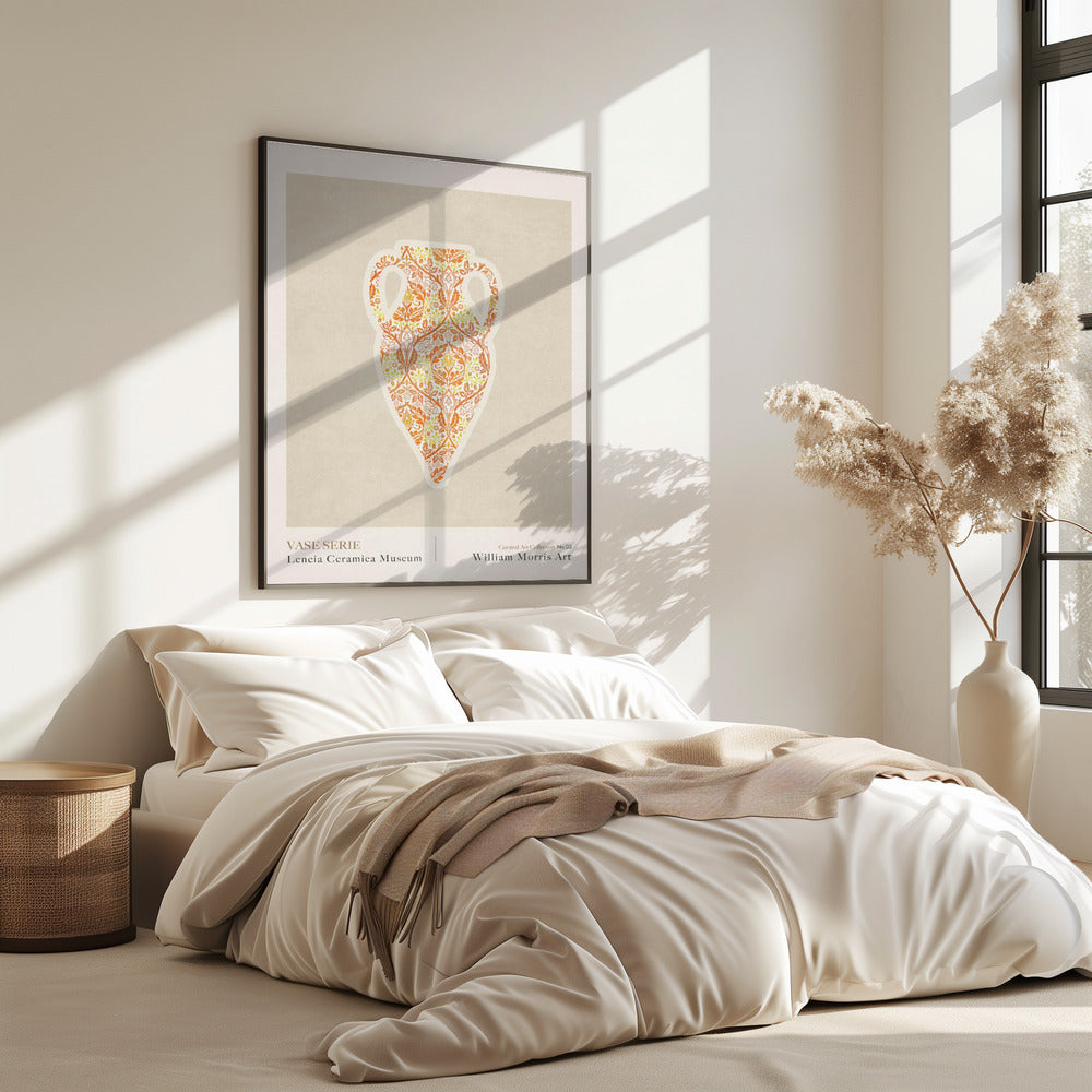 Verziertes Vasendesign | Poster