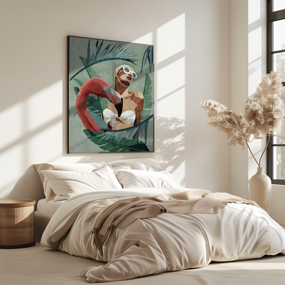 Tropische Eleganz | Poster