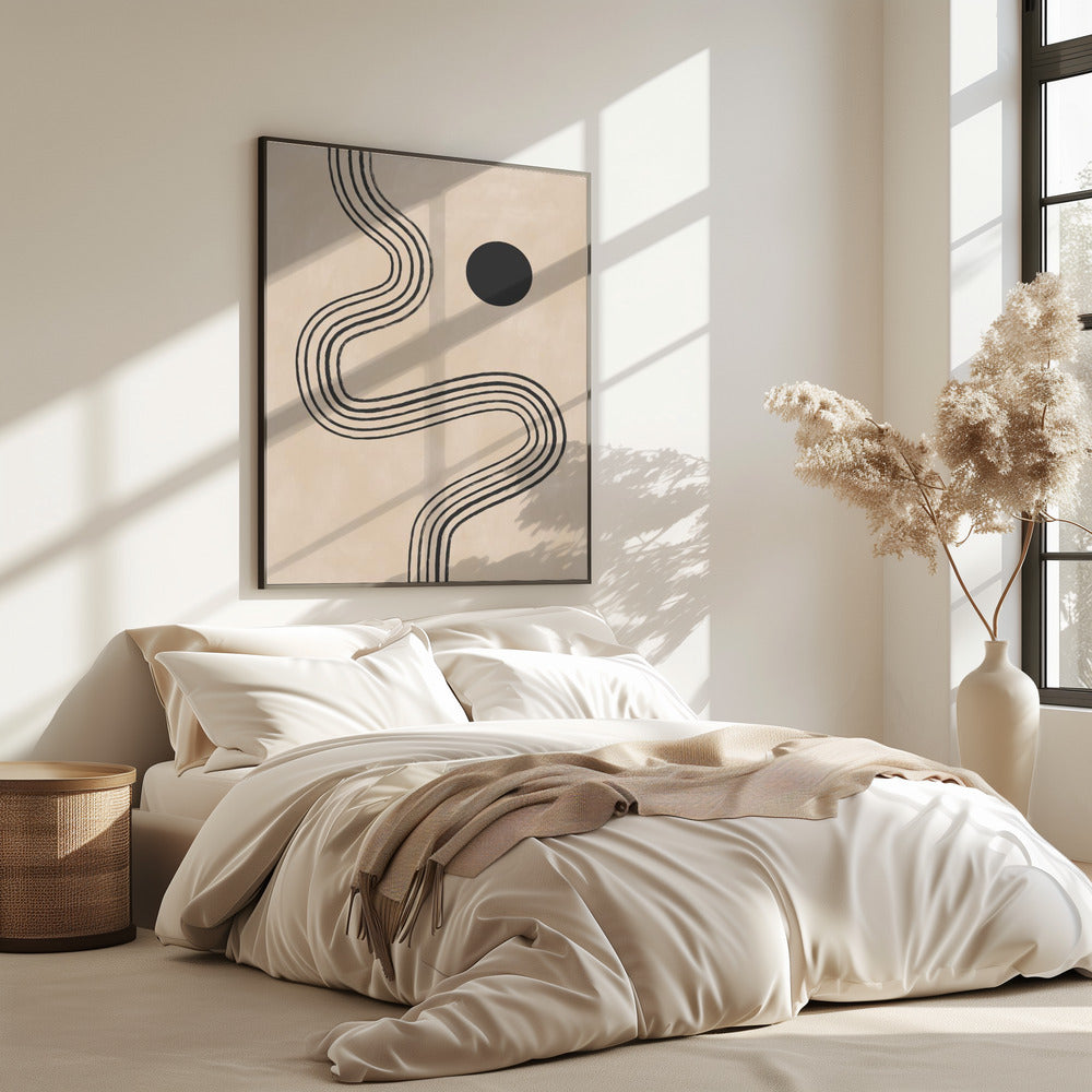 Kurven und Kugeln | Poster