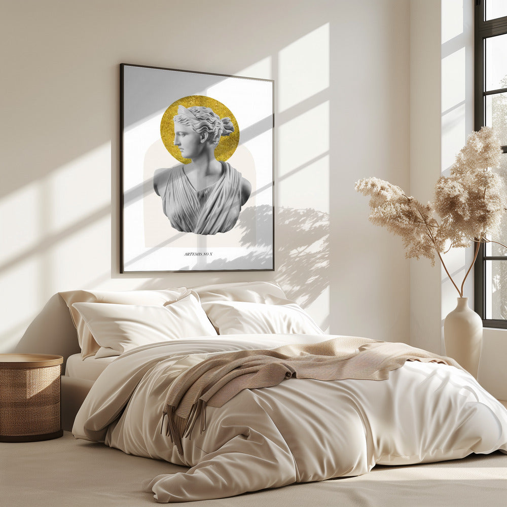 Goldene Göttin Artemis | Poster