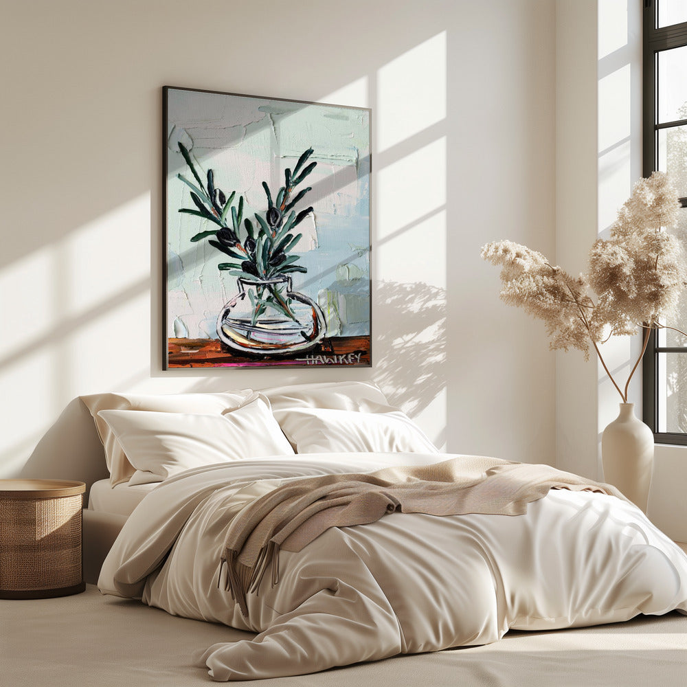 Rustikaler Olivenmeister | Poster