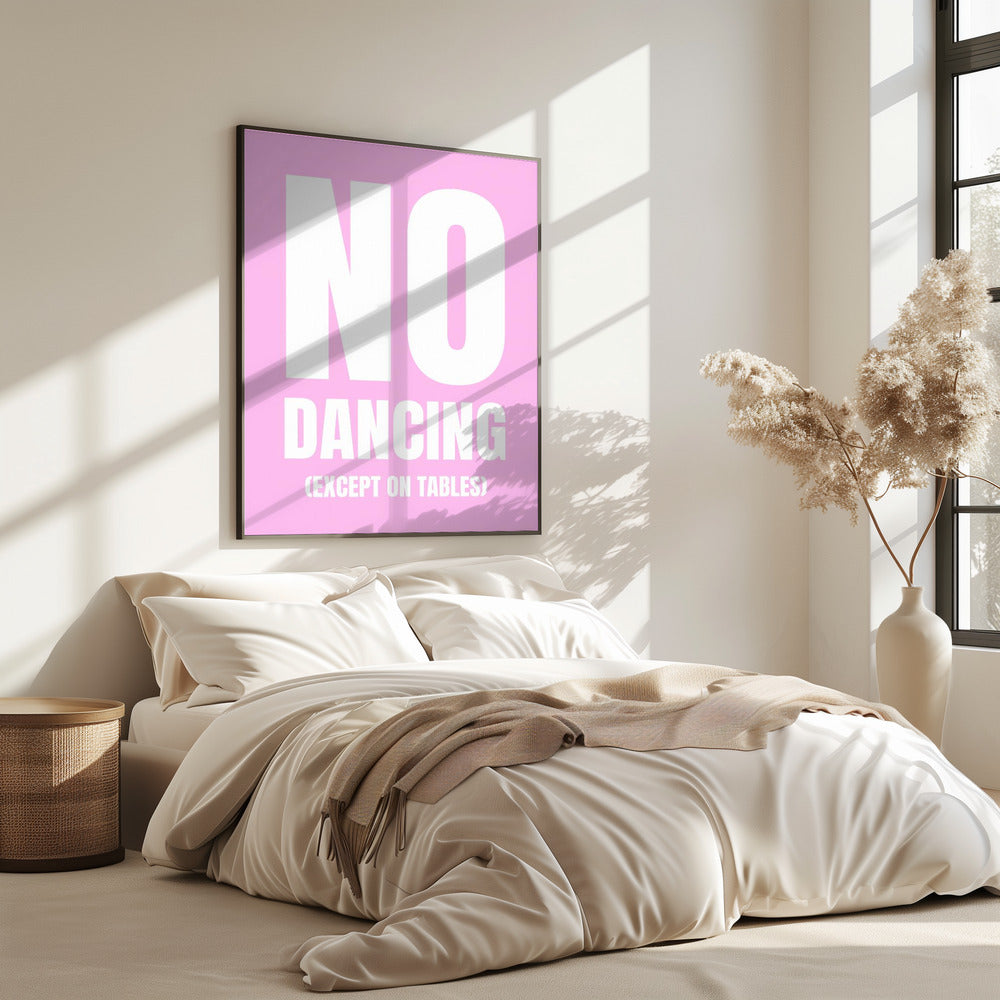 Nur Tanz auf Tischen | Poster