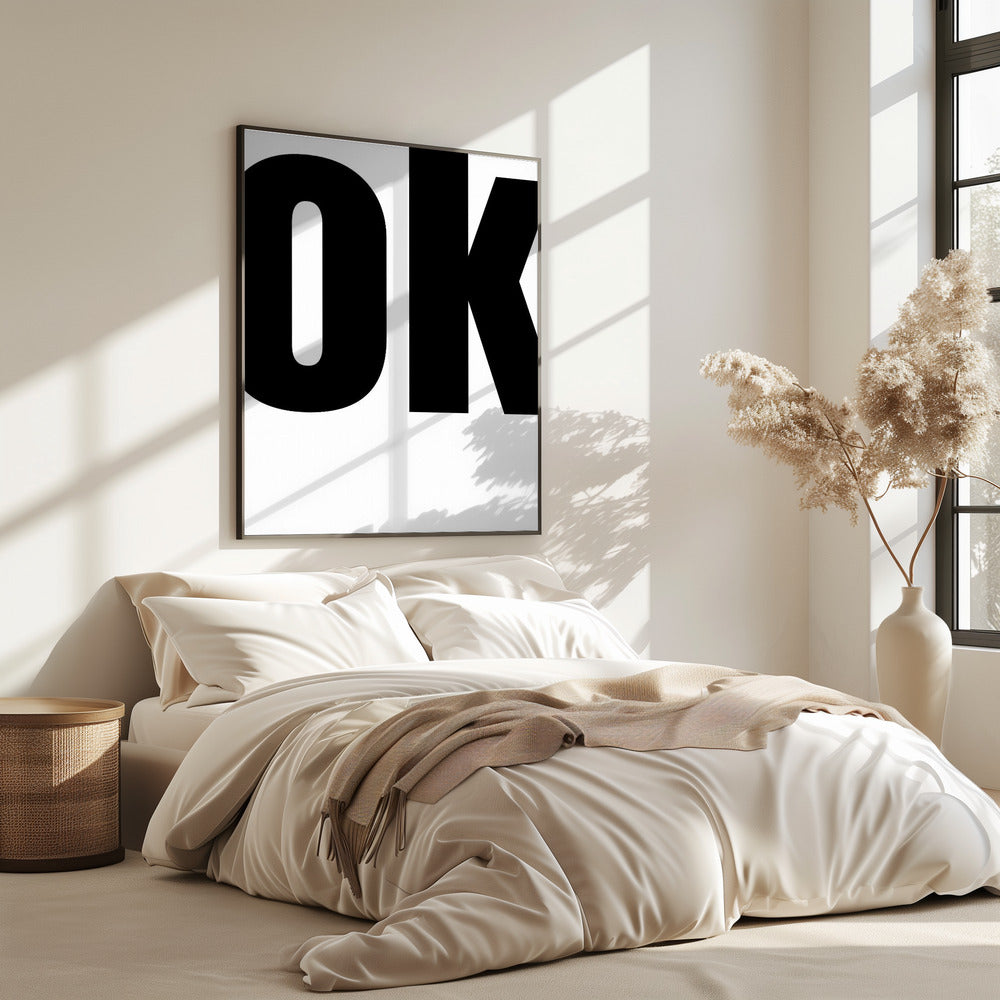 Fettgedrucktes Typografie-Statement | Poster